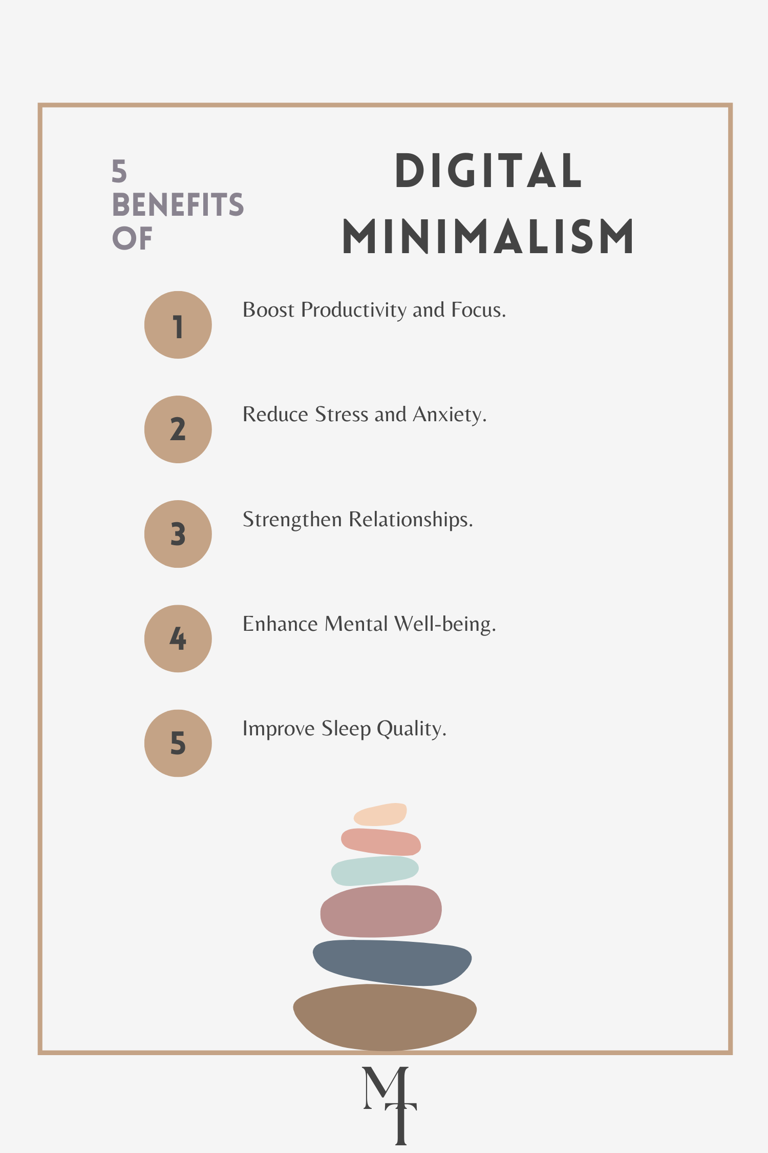 Benefits of digital minimalism