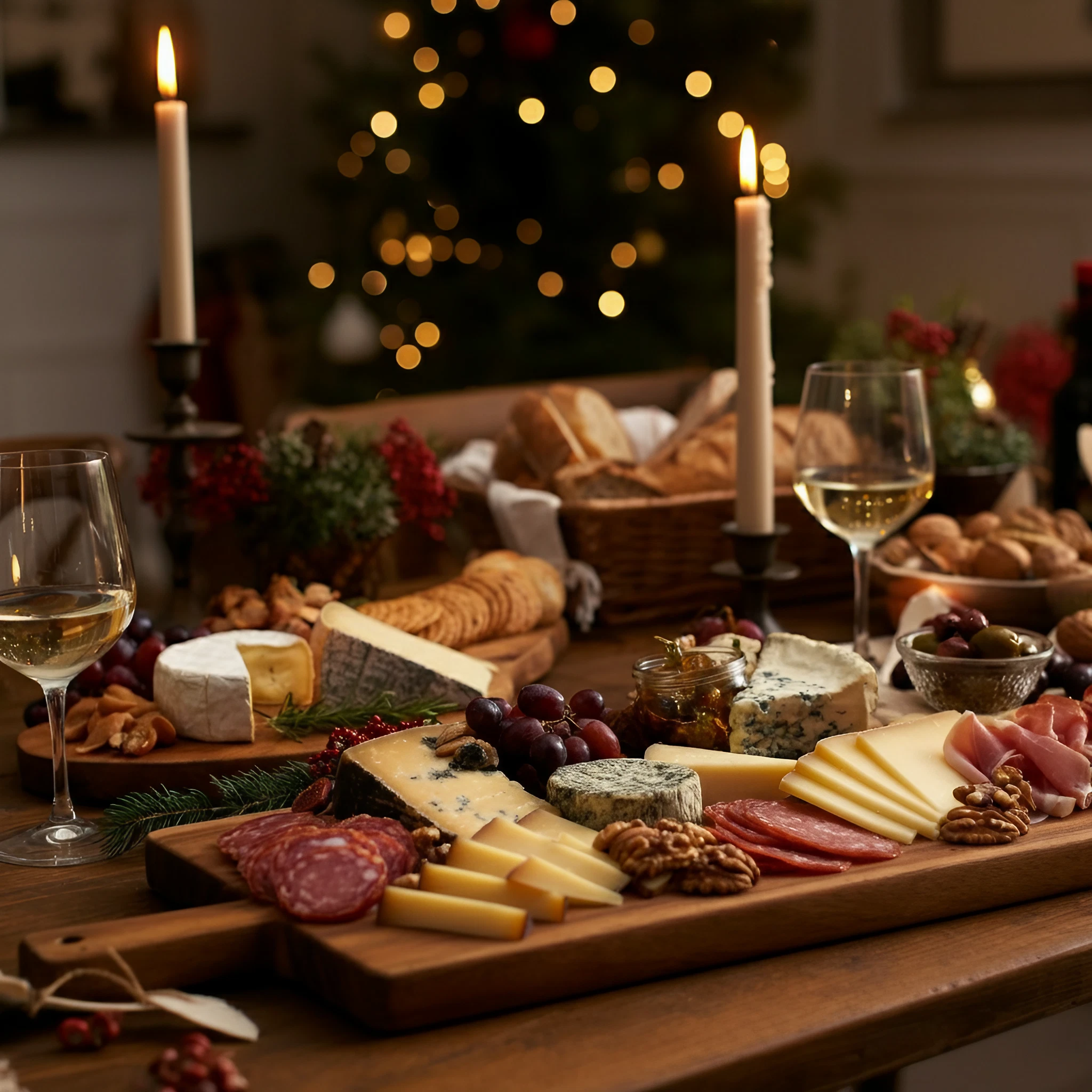 holiday charcuterie dinner