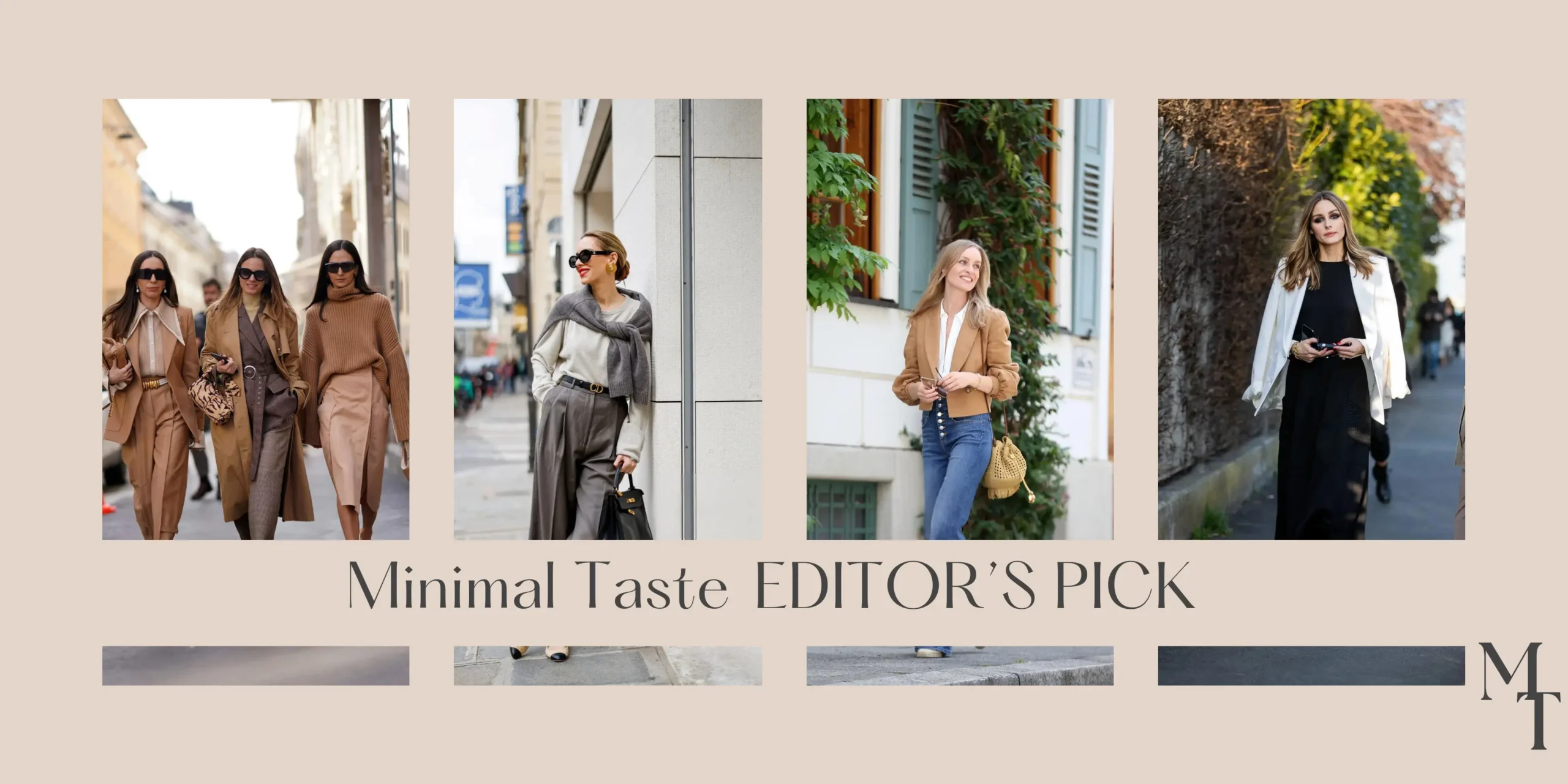 neutral colors palette outfit minimal taste 
